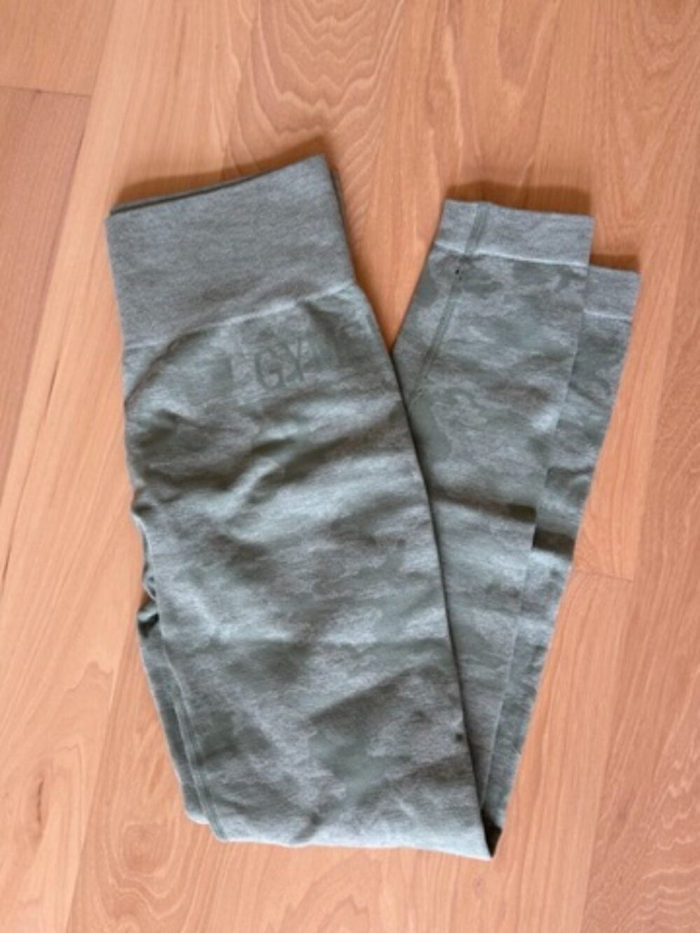 Adapt Camo Seamless Leggings (green)